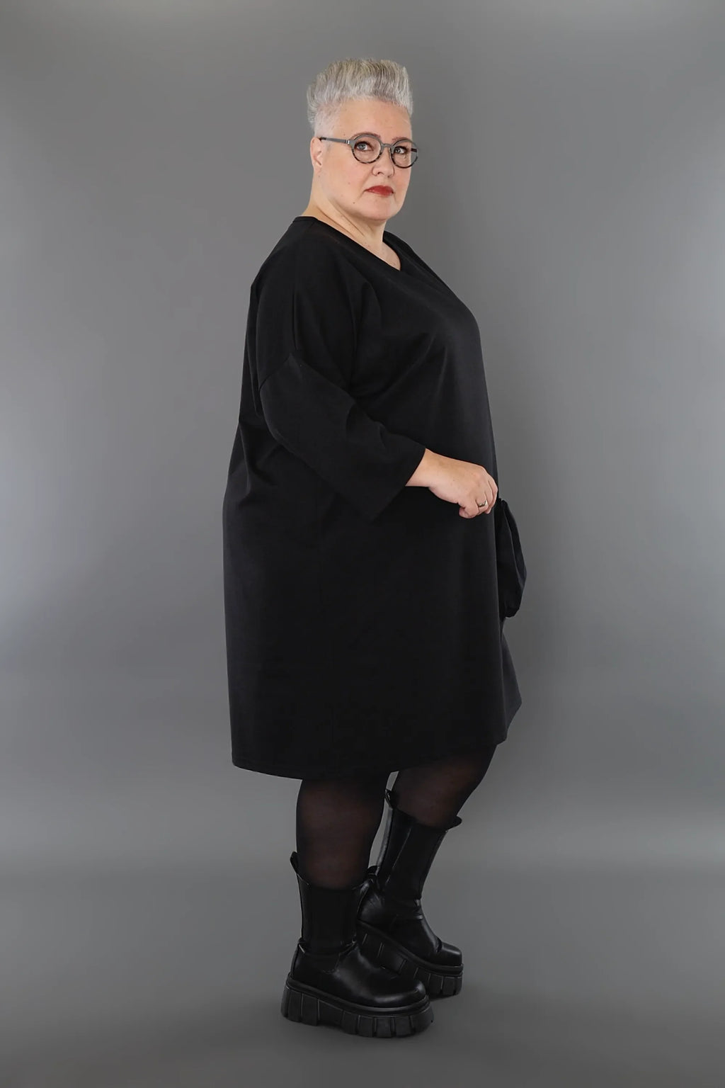 AKH Premium · Kleid · Stella · 7052 · Schwarz