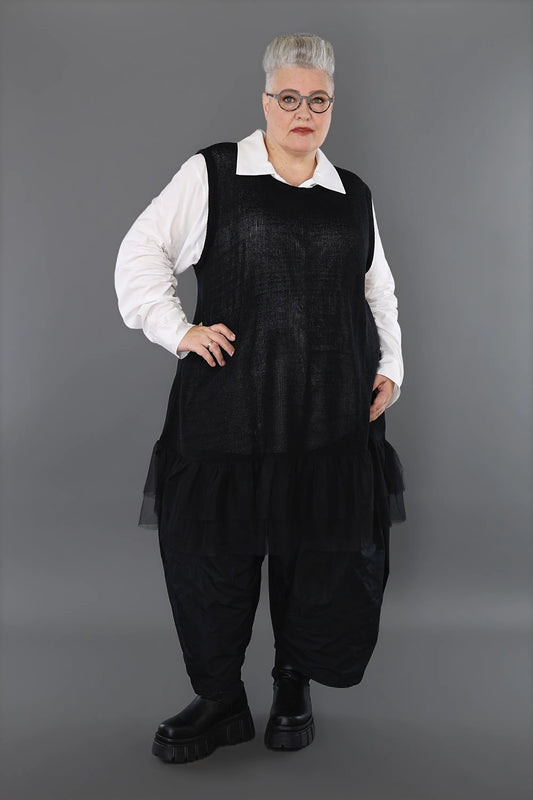 AKH Premium 2523 Tunika, Schwarz