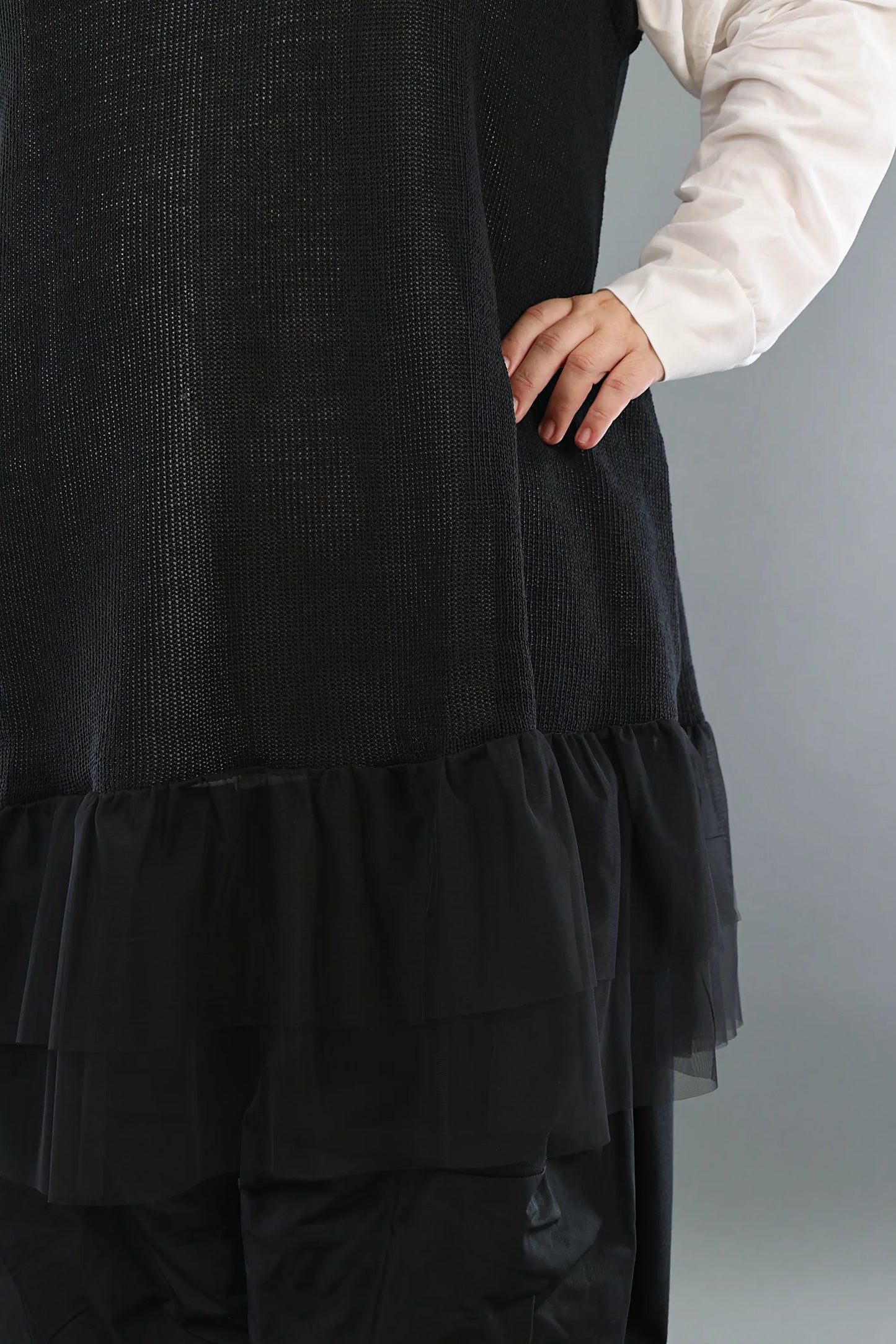 AKH Premium 2523 Tunika, Schwarz