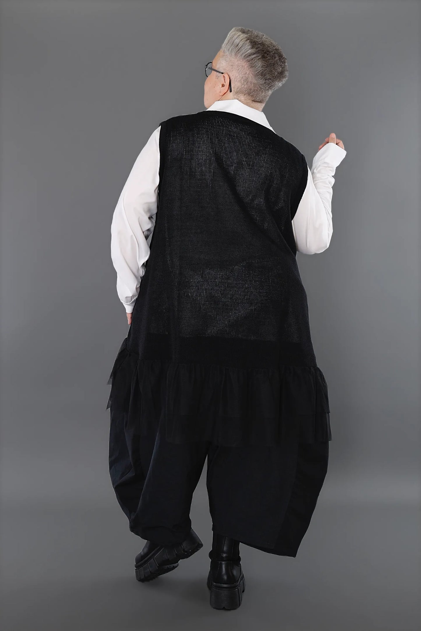 AKH Premium 2523 Tunika, Schwarz