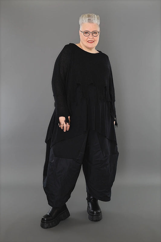 AKH Premium 2528 Überwurf, Schwarz