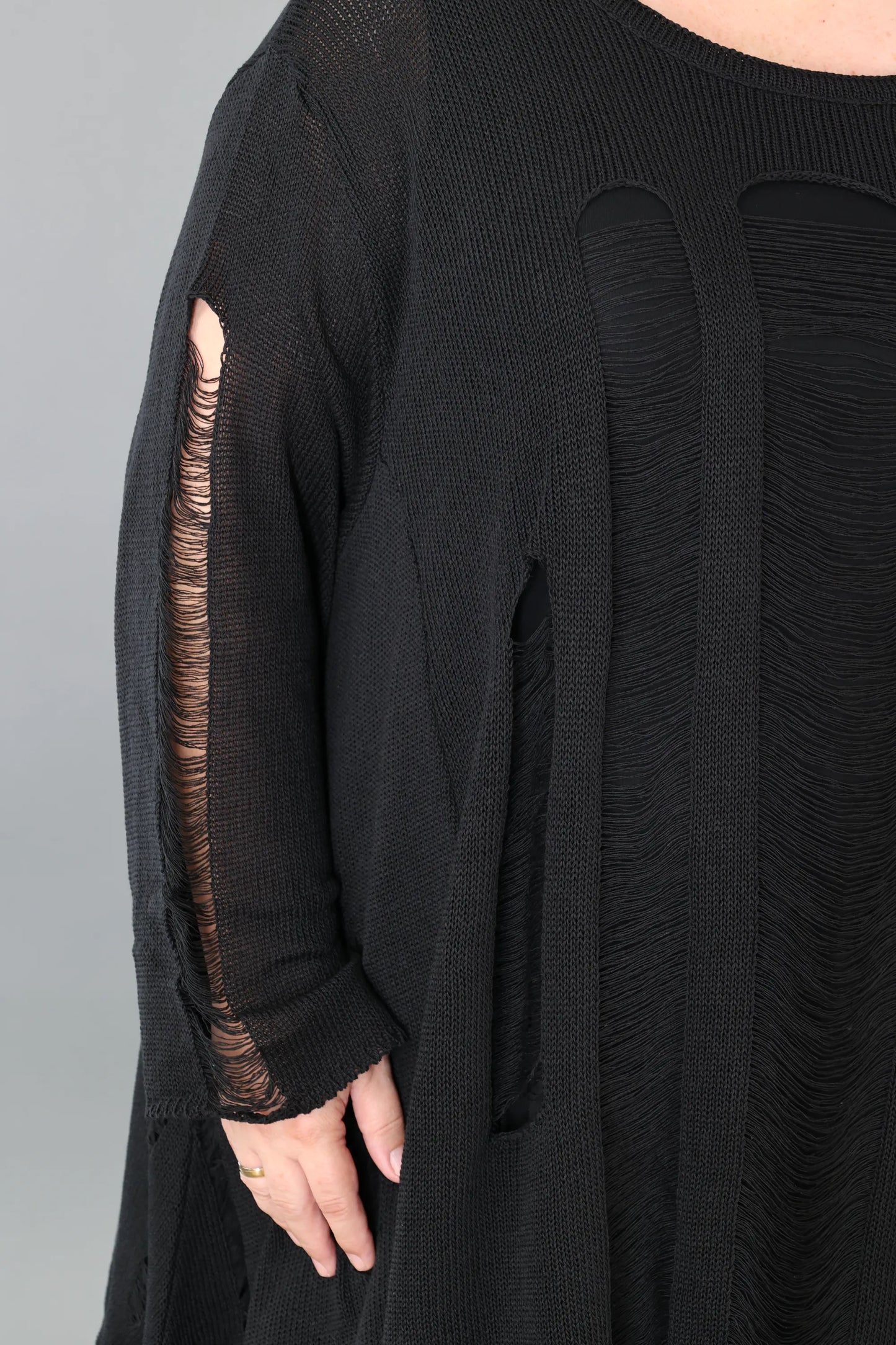 AKH Premium 2530 Big Shirt, Schwarz