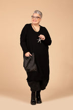 AKH Fashion 2319 Dress, Black