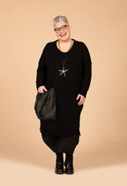 AKH Fashion 2319 Dress, Black