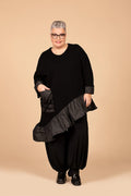 AKH Fashion 2331 Big Shirt, Black