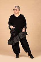 AKH Fashion 2331 Big Shirt, Black