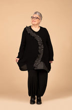 AKH Fashion 2516 Big Shirt, Black