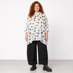 AKH Premium · Blouse · Amadora · 7116 · White/Grey