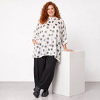 AKH Premium · Blouse · Amadora · 7116 · White/Grey