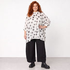 AKH Premium · Blouse · Amadora · 7116 · White/Grey