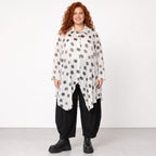 AKH Premium · Blouse · Amadora · 7150 · White/Grey