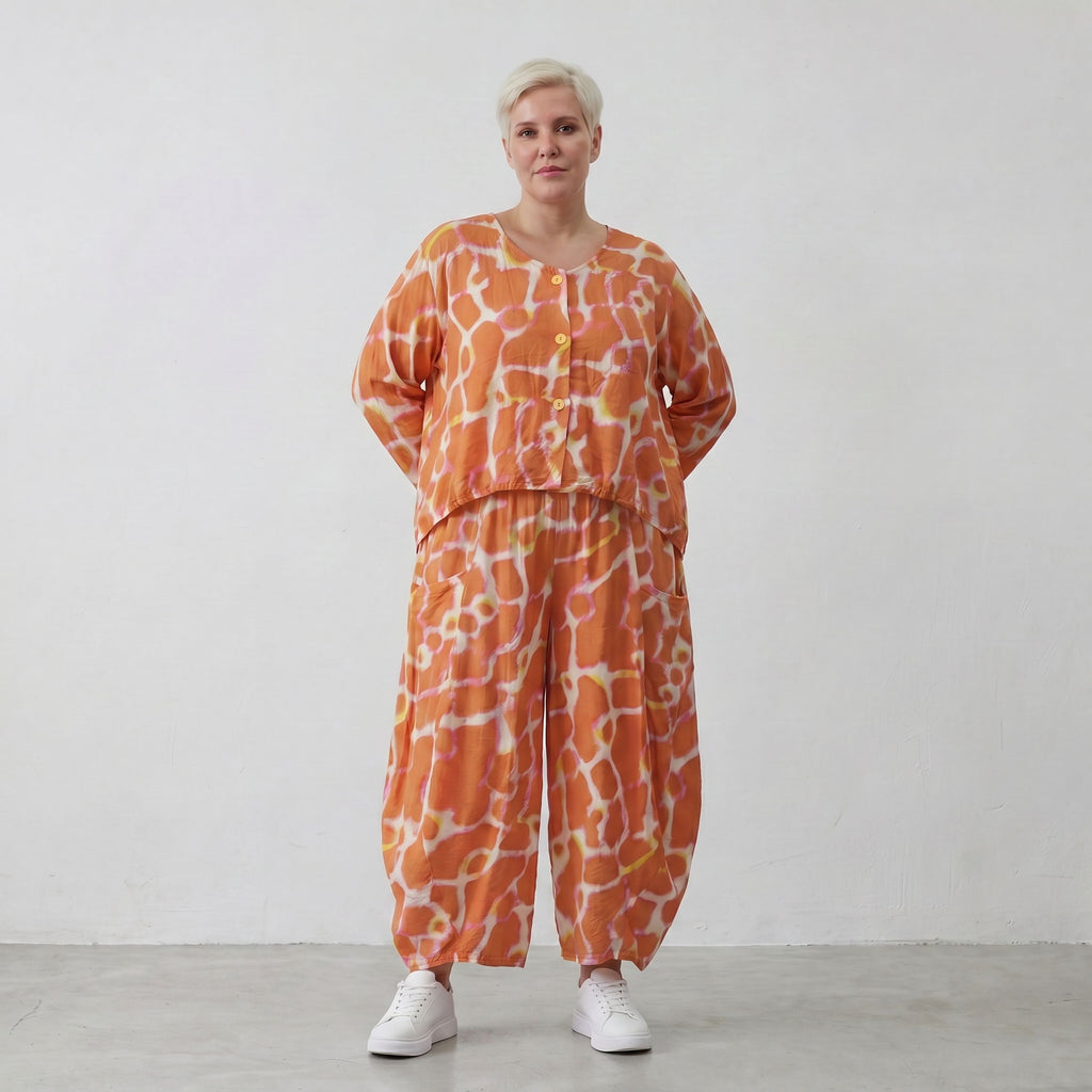 AKH Fashion 130-Amilia, Orange-White