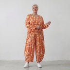 AKH Fashion 8069-Amilia, Orange-White