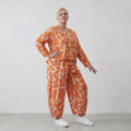 AKH Fashion 8069-Amilia, Orange-White