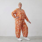 AKH Fashion 8069-Amilia, Orange-White