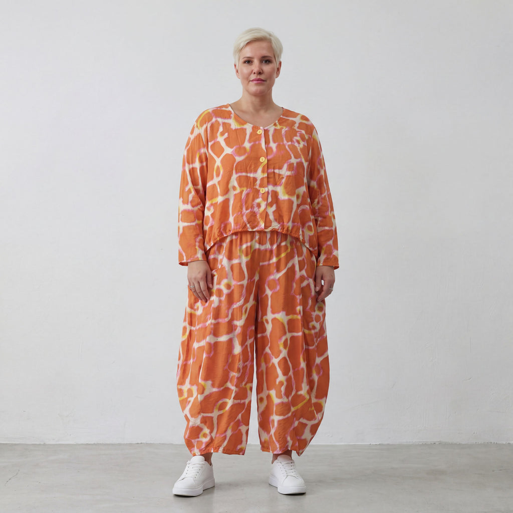 AKH Fashion 130-Amilia, Orange-White