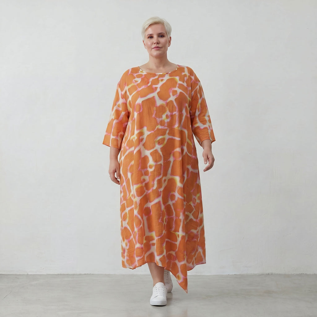 AKH Fashion 1927-Amilia, Orange-White