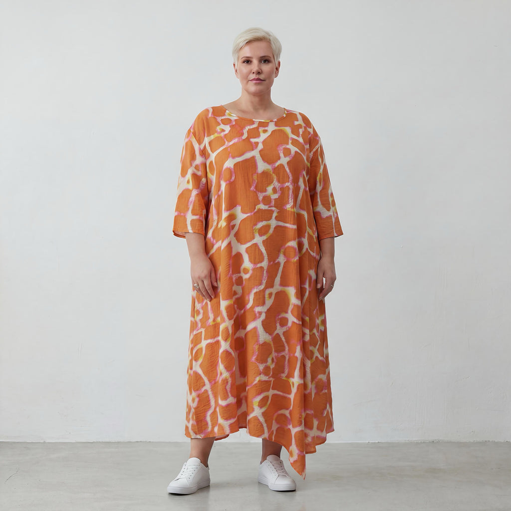 AKH Fashion 1927-Amilia, Orange-White