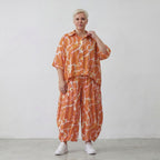AKH Fashion 7092-Amilia, Orange-White