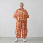AKH Fashion 7092-Amilia, Orange-White