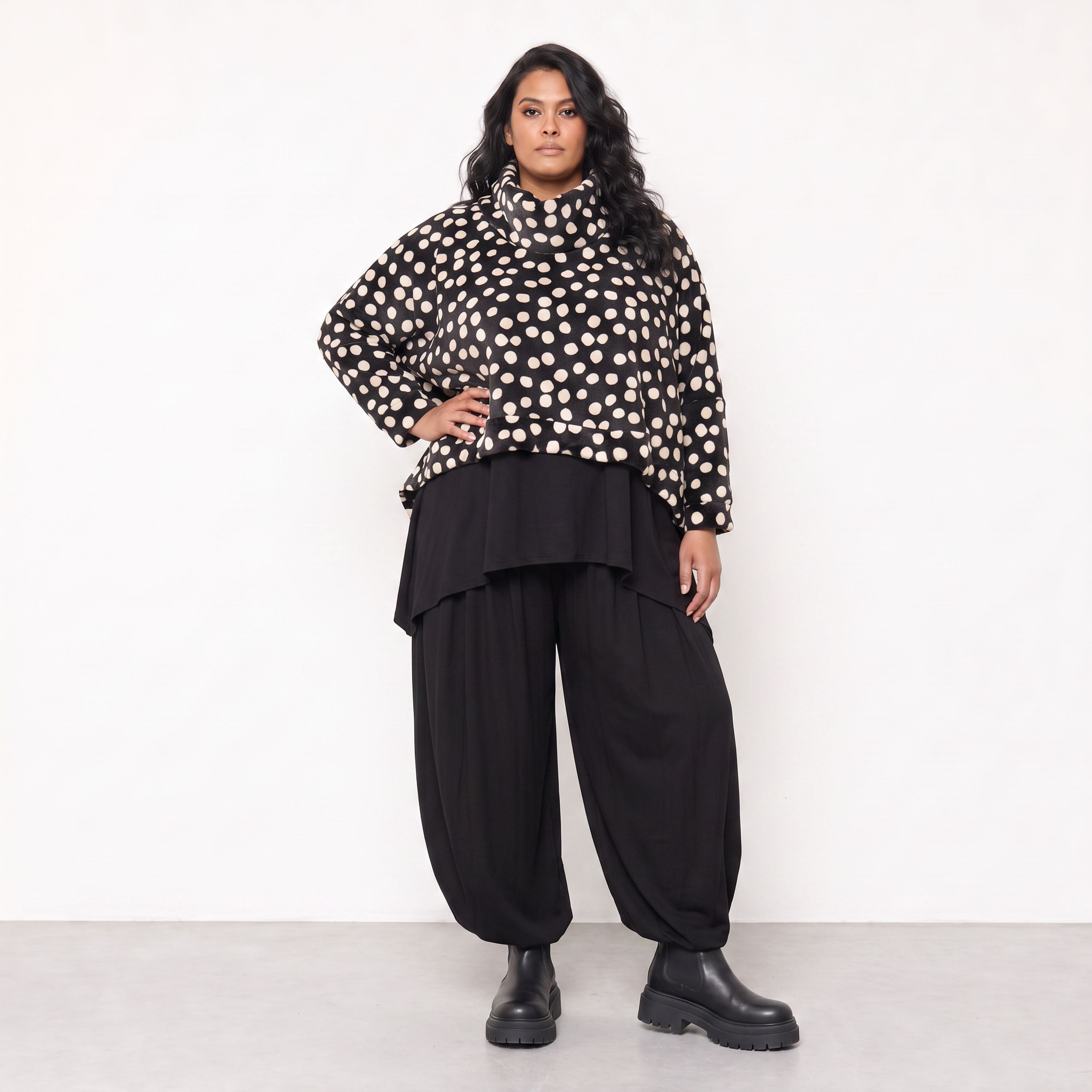 AKH Fashion · Überwurf · Antonia · 7011R · AshDots