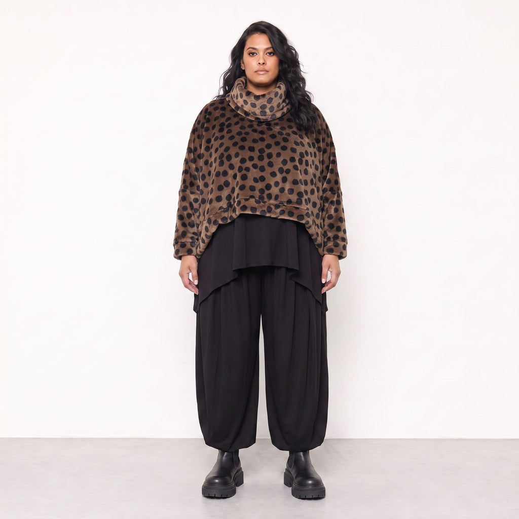 AKH Fashion · Überwurf · Antonia · 7011R · ChocoDots