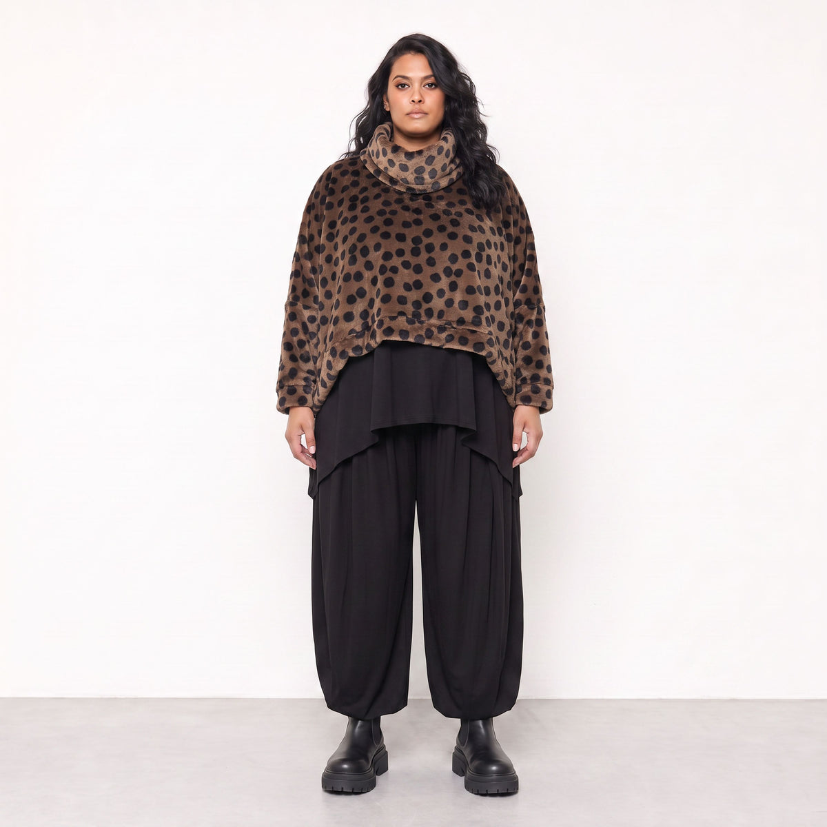 AKH Fashion · Überwurf · Antonia · 7011R · ChocoDots