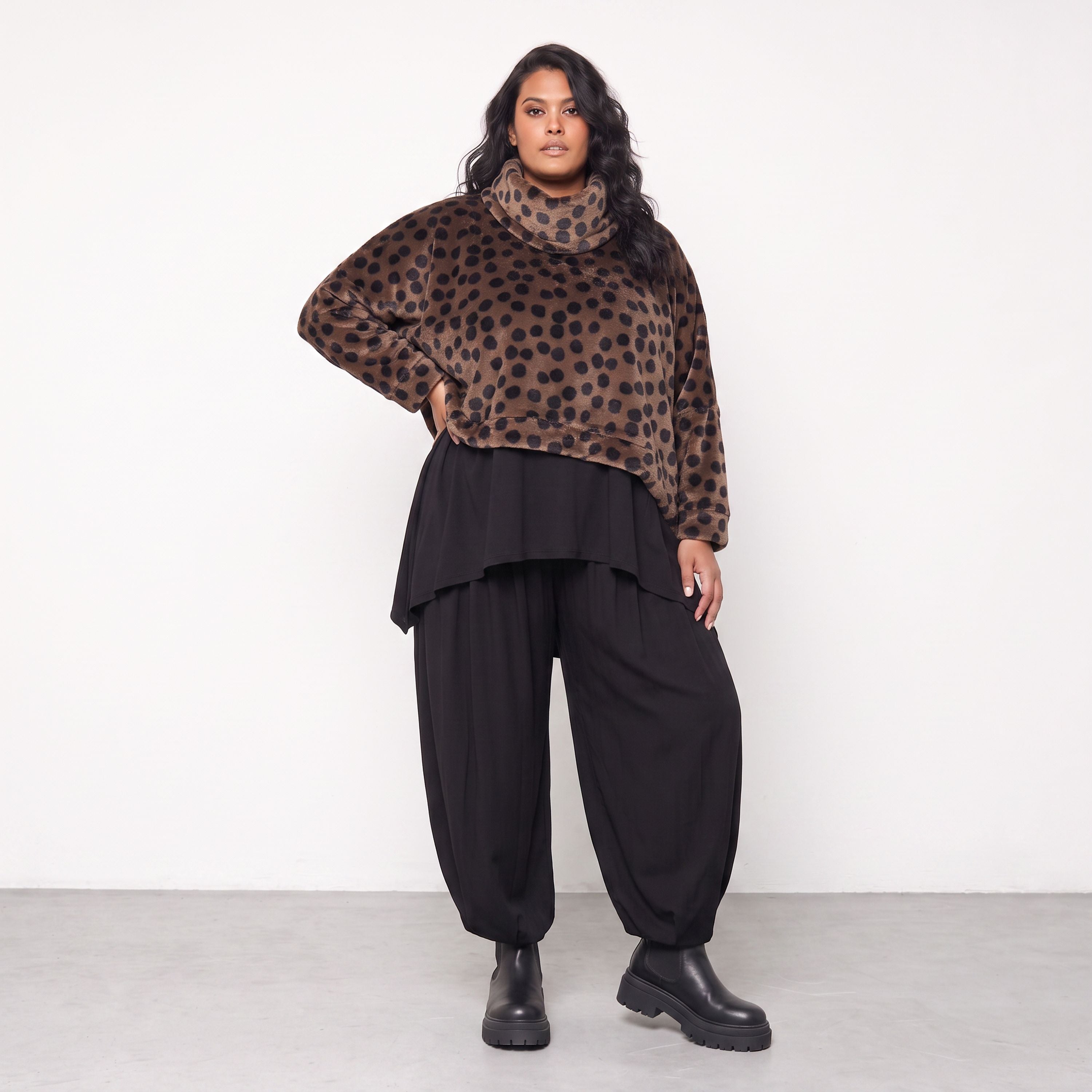 AKH Fashion · Überwurf · Antonia · 7011R · ChocoDots