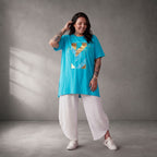 Funky Diva · Shirt · PrintDiva · 26008 · GoldBlue