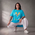 Funky Diva · Shirt · PrintDiva · 26008 · GoldBlue
