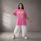 Funky Diva · Shirt · PrintDiva · 26008 · GoldFuchsia