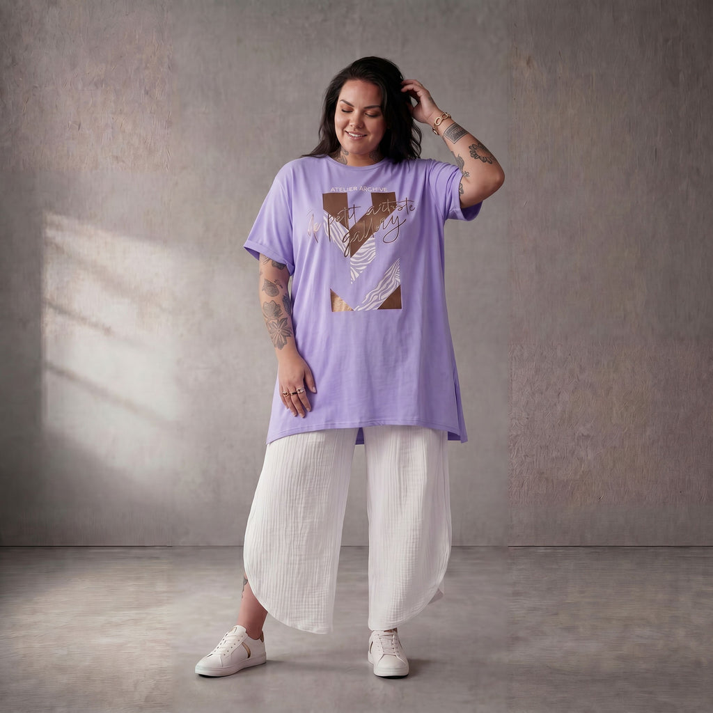 Funky Diva · Shirt · PrintDiva · 26008 · GoldFlieder