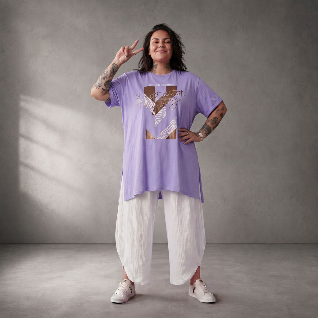 Funky Diva · Shirt · PrintDiva · 26008 · GoldFlieder