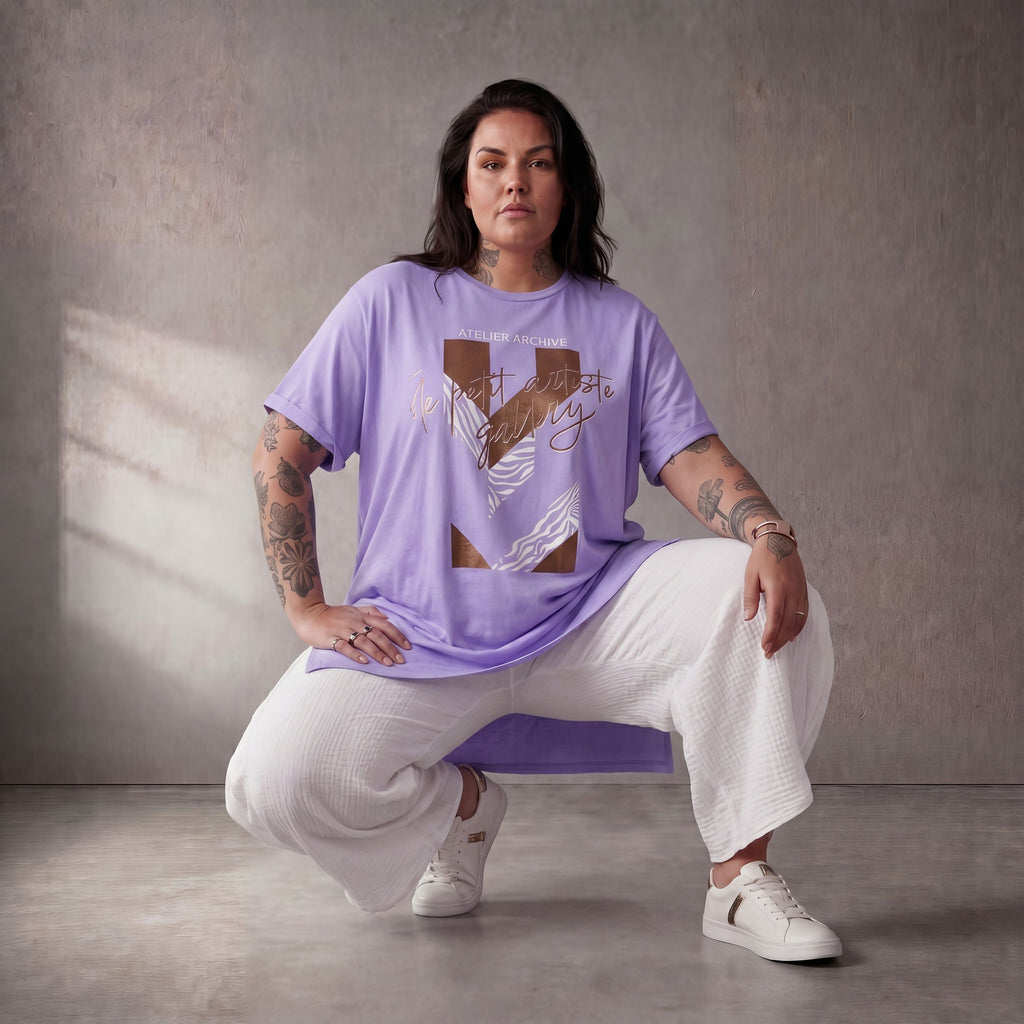 Funky Diva · Shirt · PrintDiva · 26008 · GoldFlieder