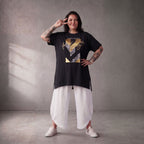 Funky Diva · Shirt · PrintDiva · 26008 · GoldBlack