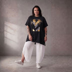 Funky Diva · Shirt · PrintDiva · 26008 · GoldBlack