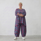 AKH Fashion Shirt 593 BahiaOla, Blau-Rot