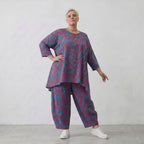 AKH Fashion Shirt 593 BahiaOla, Blau-Rot