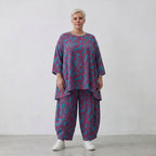 AKH Fashion Shirt 593 BahiaOla, Blau-Rot