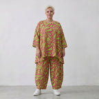 AKH Fashion Shirt 593 BahiaOla, Apfelgrün-Rot