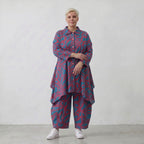 AKH Fashion Jacke 6917 BahiaOla, Blau-Rot