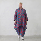 AKH Fashion Jacke 6917 BahiaOla, Blau-Rot