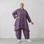 AKH Fashion Jacke 6917 BahiaOla, Blau-Rot