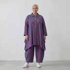 AKH Fashion Jacke 6917 BahiaOla, Blau-Rot