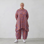 AKH Fashion Jacke 6917 BahiaOla, Lila-Orange
