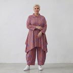 AKH Fashion Jacke 6917 BahiaOla, Lila-Orange