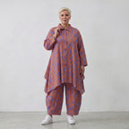 AKH Fashion Jacke 6917 BahiaOla, Lila-Orange