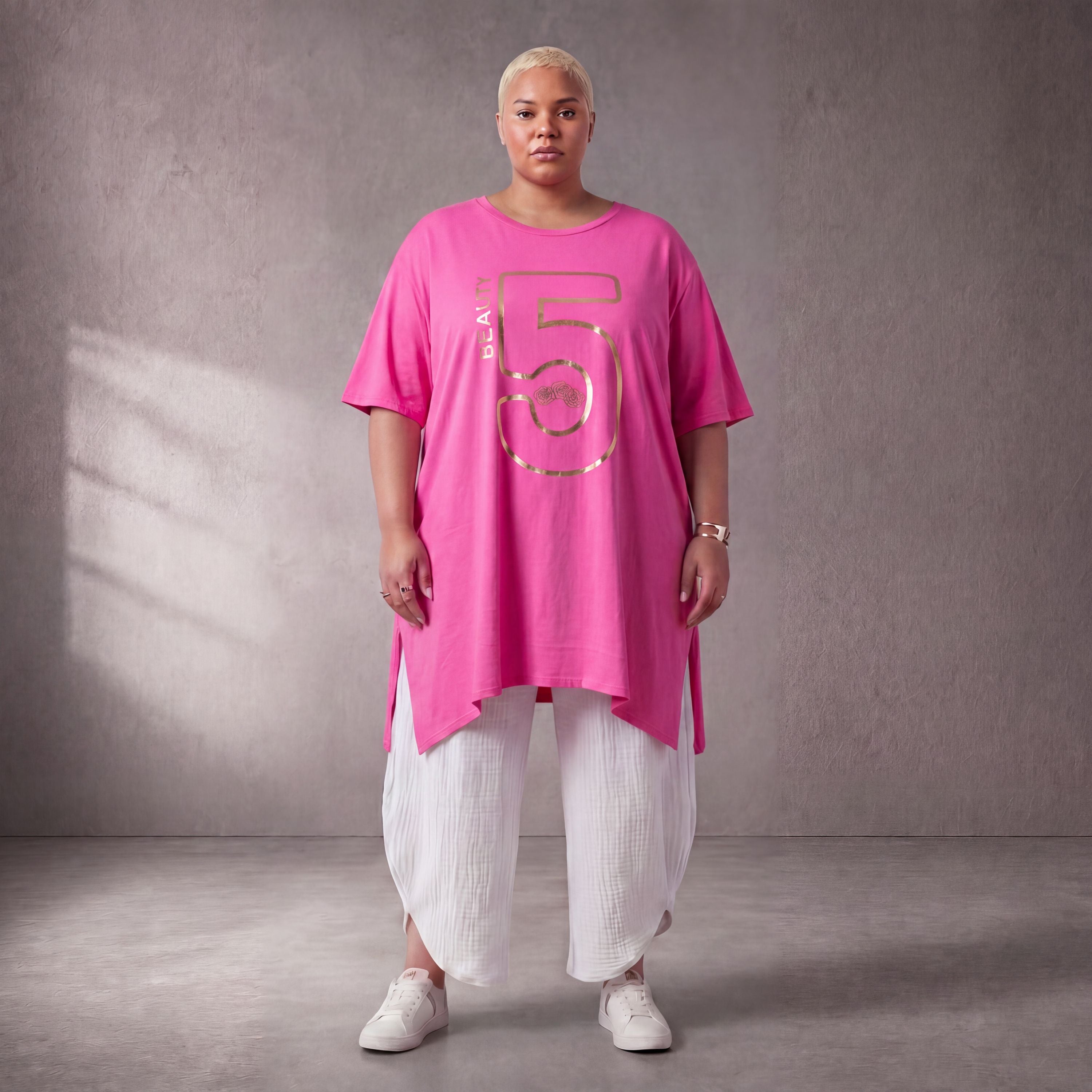 Funky Diva · Shirt · PrintDiva · 26010 · Fuchsiy