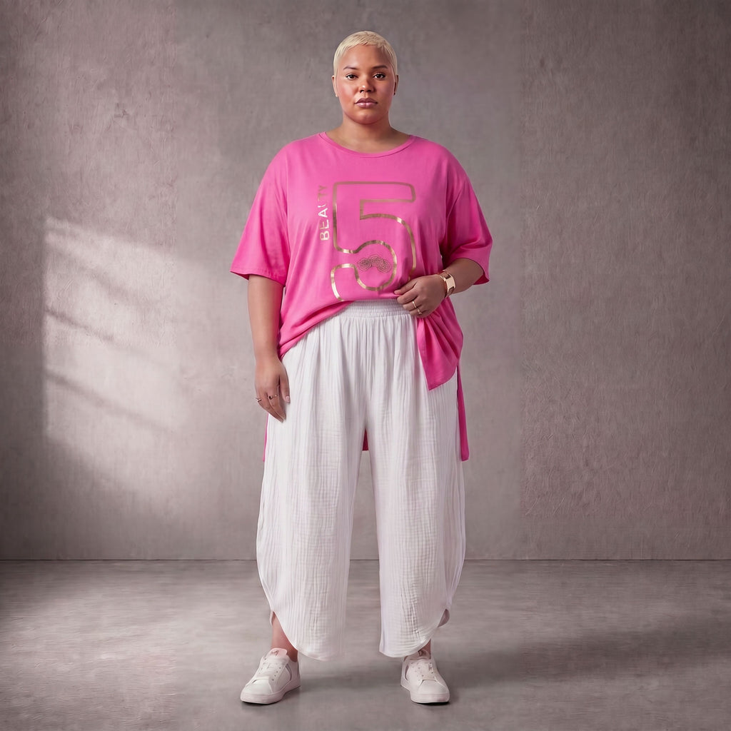 Funky Diva · Shirt · PrintDiva · 26010 · Fuchsiy