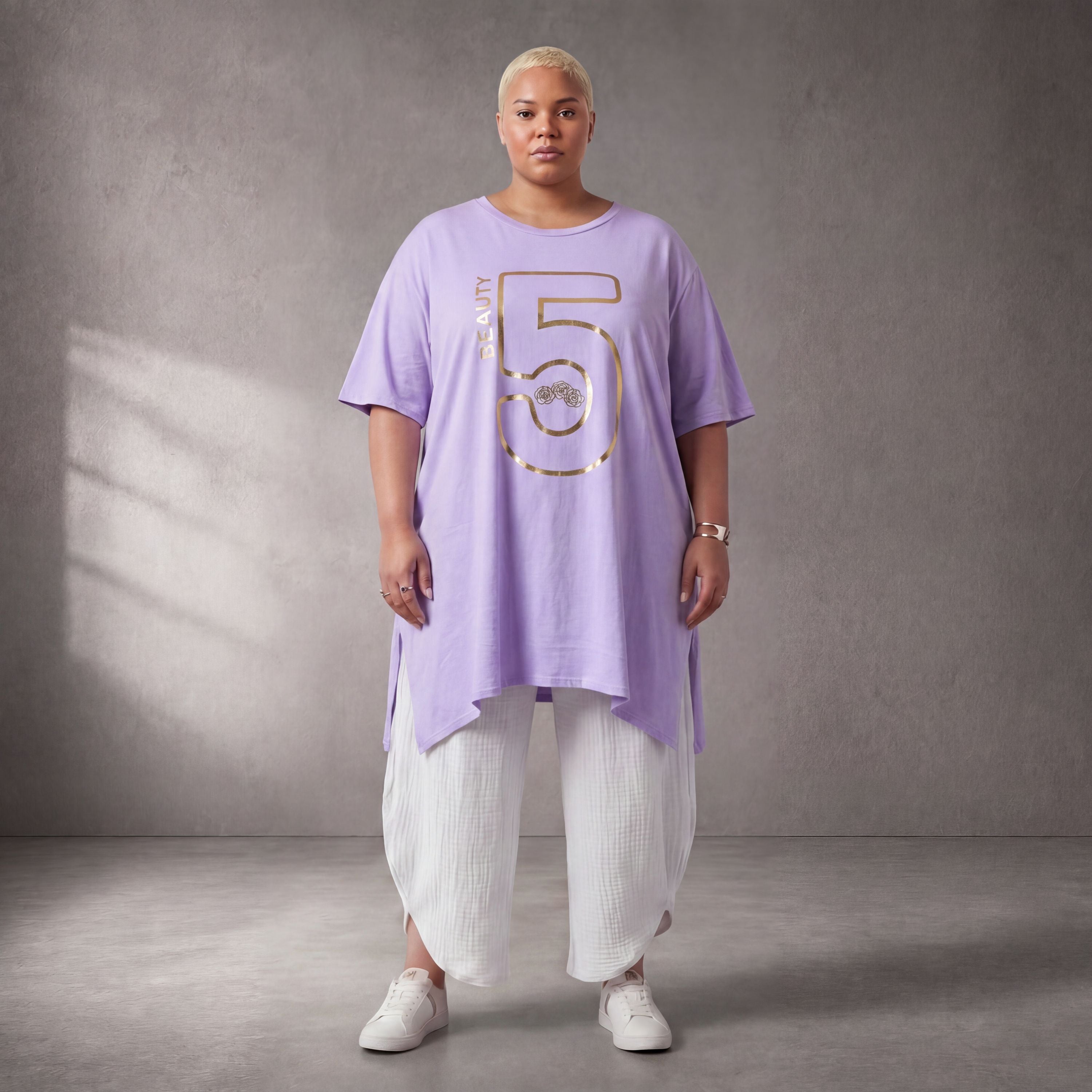 Funky Diva · Shirt · PrintDiva · 26010 · Lilay